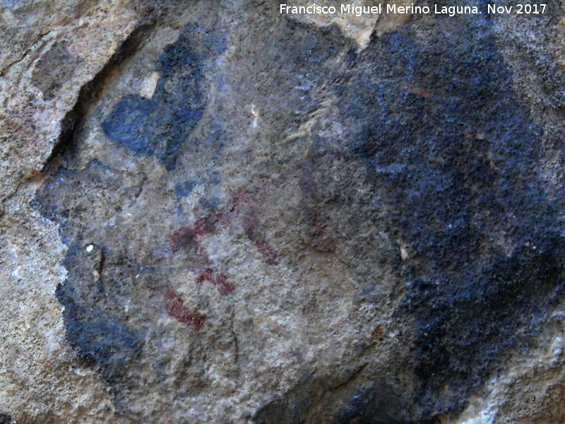 Pinturas rupestres de la Cueva de la Graja-Grupo VII - Pinturas rupestres de la Cueva de la Graja-Grupo VII. Zooformo