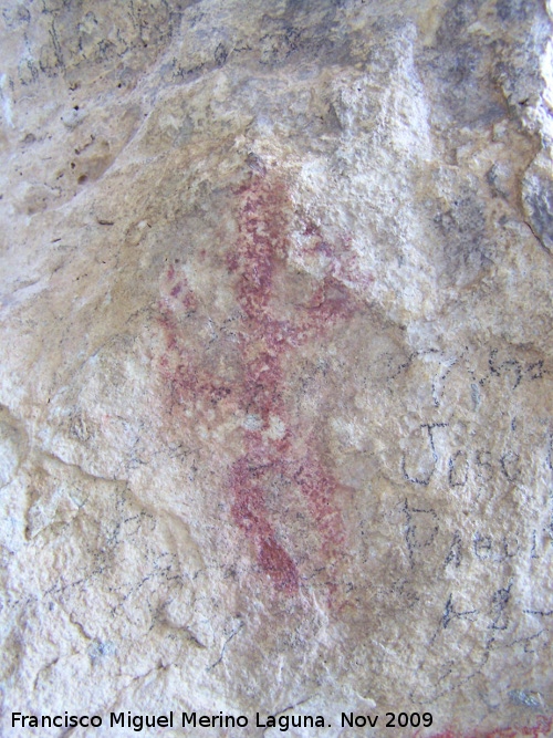 Pinturas rupestres de la Cueva de la Graja-Grupo XVII - Pinturas rupestres de la Cueva de la Graja-Grupo XVII. 