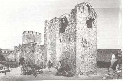 Castillo de Lopera. Torre de Santa Mara - Castillo de Lopera. Torre de Santa Mara. Foto antigua
