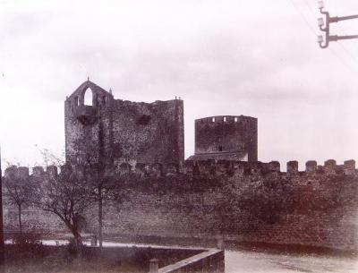 Castillo de Lopera. Torre de Santa Mara - Castillo de Lopera. Torre de Santa Mara. Foto antigua