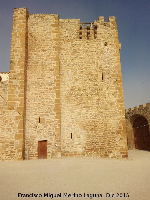 Castillo de Lopera. Torre de Santa Mara - Castillo de Lopera. Torre de Santa Mara. 