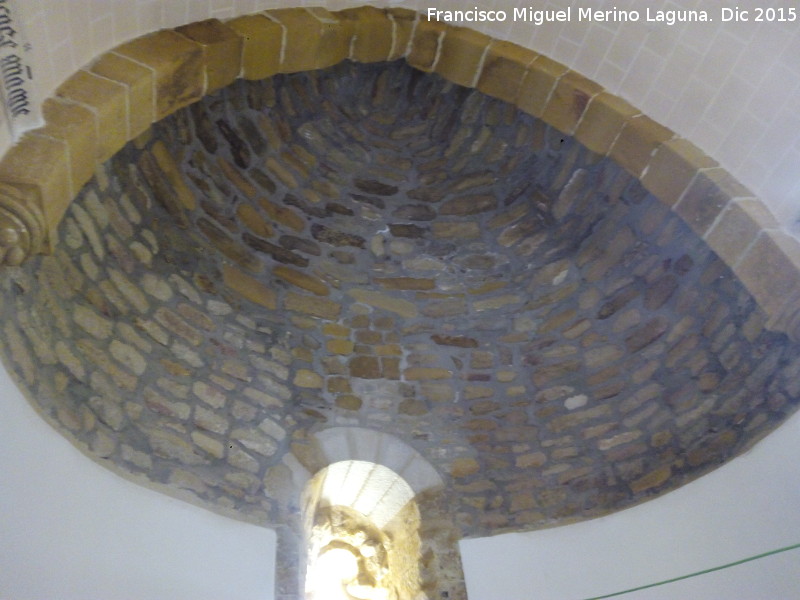 Castillo de Lopera. Torre de Santa Mara - Castillo de Lopera. Torre de Santa Mara. Cpula de la Capilla