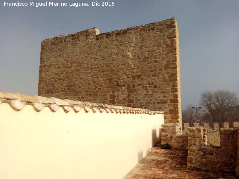 Castillo de Lopera. Torre de Santa Mara - Castillo de Lopera. Torre de Santa Mara. Desde la azotea sur del Alczar
