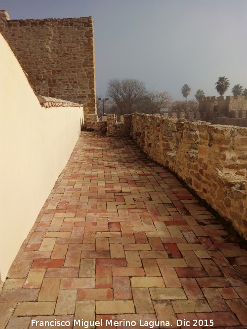 Castillo de Lopera. Alczar - Castillo de Lopera. Alczar. Azotea sur