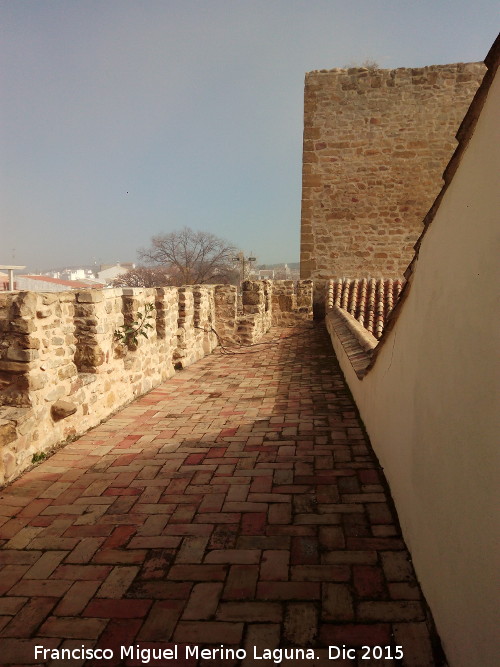 Castillo de Lopera. Alczar - Castillo de Lopera. Alczar. Azotea norte