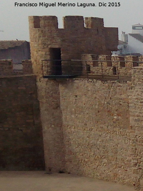 Castillo de Lopera. Torren Oeste - Castillo de Lopera. Torren Oeste. Intramuros