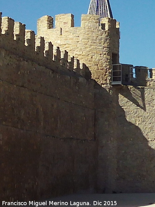 Castillo de Lopera. Torren Oeste - Castillo de Lopera. Torren Oeste. Intramuros