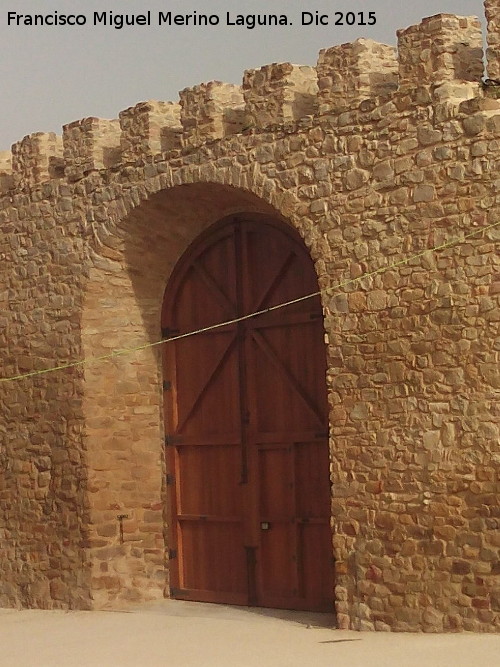 Castillo de Lopera. Puerta Trasera - Castillo de Lopera. Puerta Trasera. Intramuros