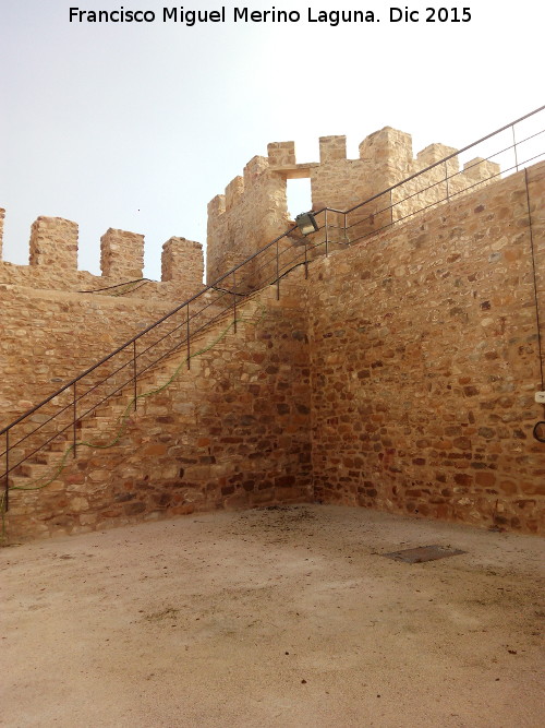 Castillo de Lopera. Torren Sureste - Castillo de Lopera. Torren Sureste. Intramuros