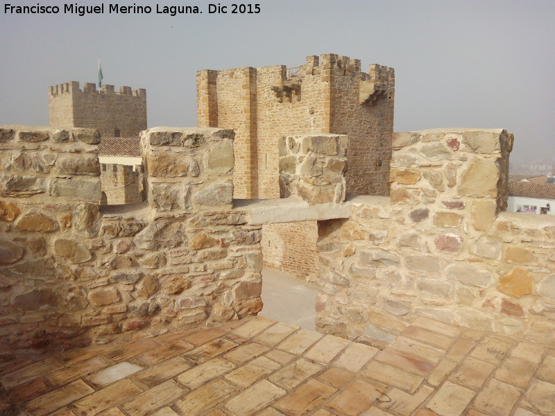 Castillo de Lopera. Torren Sureste - Castillo de Lopera. Torren Sureste. Alczar desde su azotea