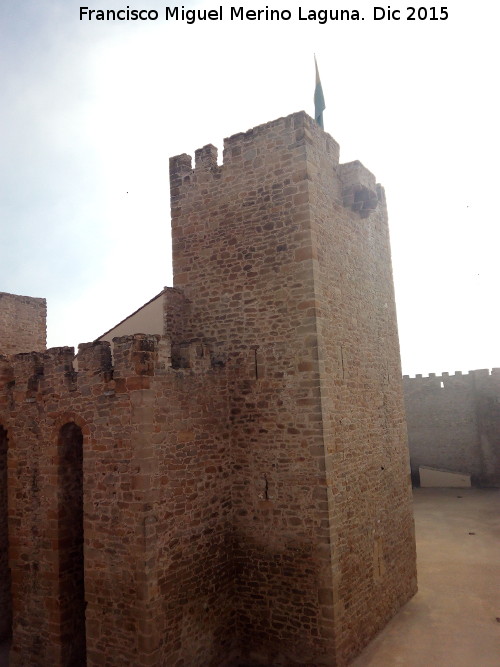 Castillo de Lopera. Torre de San Miguel - Castillo de Lopera. Torre de San Miguel. 