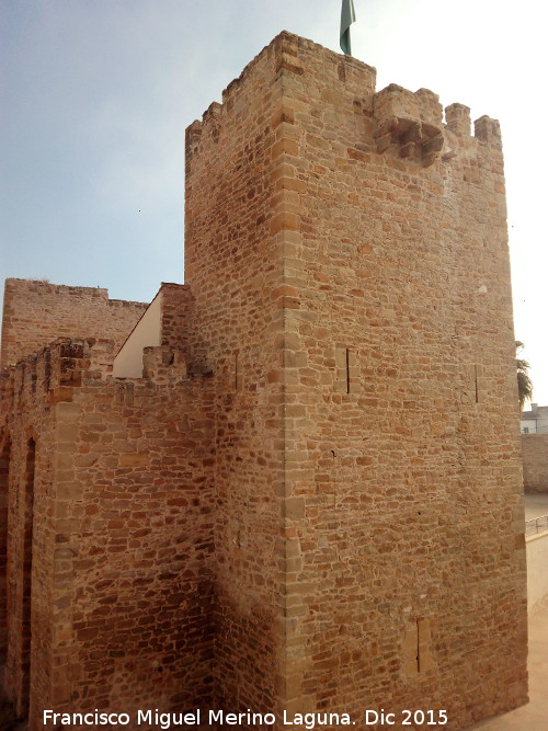 Castillo de Lopera. Torre de San Miguel - Castillo de Lopera. Torre de San Miguel. 