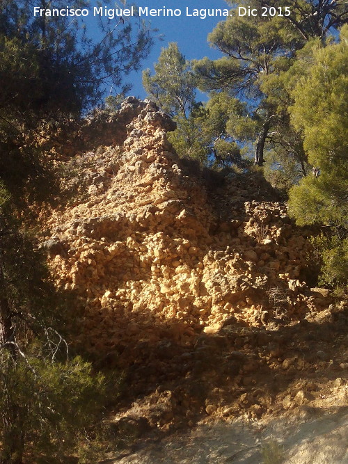 Barranco de la Alcantarilla - Barranco de la Alcantarilla. Formaciones rocosas