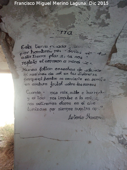 Casas Cueva de El Salón - Casas Cueva de El Salón. Escrito