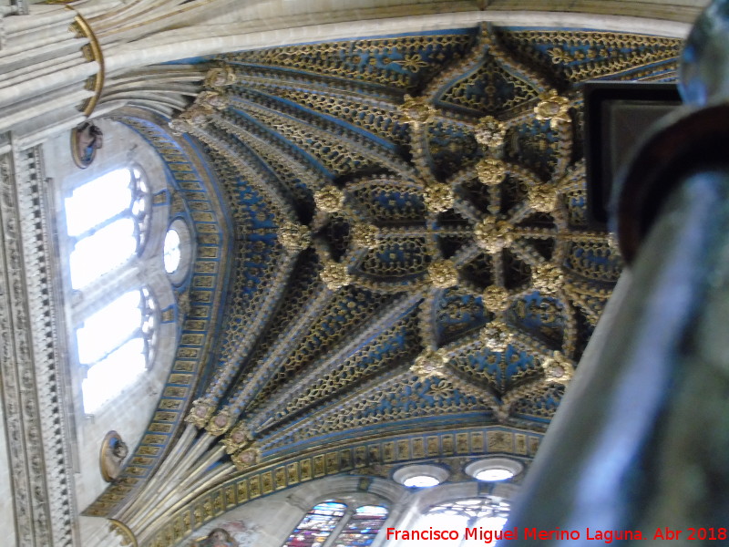 Bveda de crucera - Bveda de crucera. Catedral Nueva de Salamanca