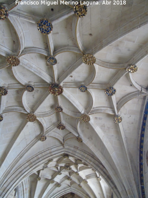 Bveda de crucera - Bveda de crucera. Catedral de Salamanca