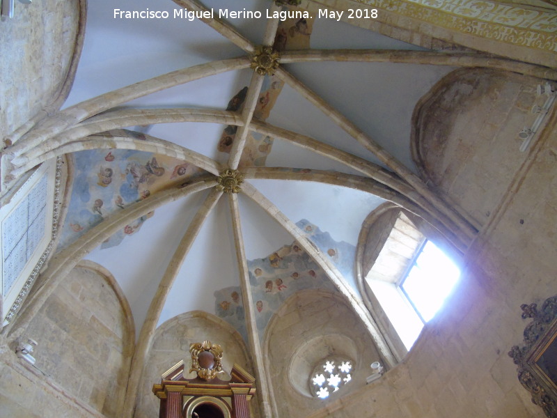 Bveda de crucera - Bveda de crucera. Iglesia de San Agustn - Crdoba