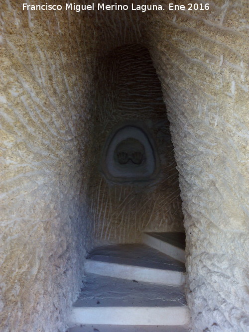 Casa Cueva de la Roca - Casa Cueva de la Roca. Escaleras