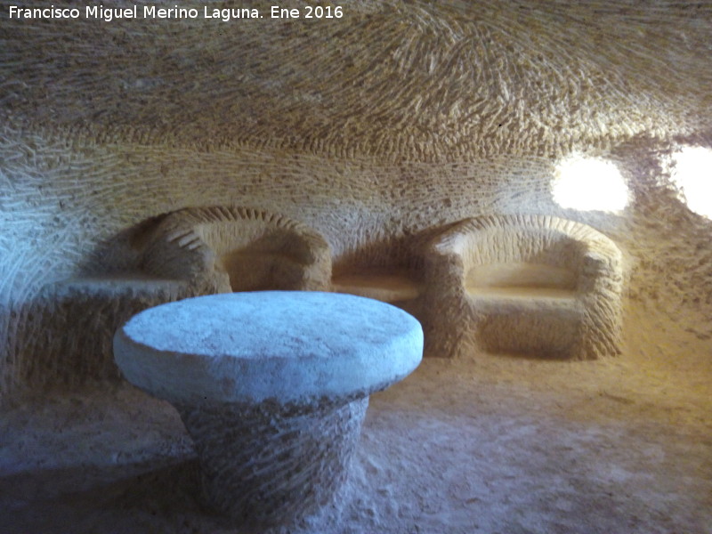 Casa Cueva de la Roca - Casa Cueva de la Roca. Comedor