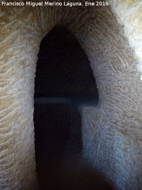 Casa Cueva de la Roca - Casa Cueva de la Roca. Puerta interior