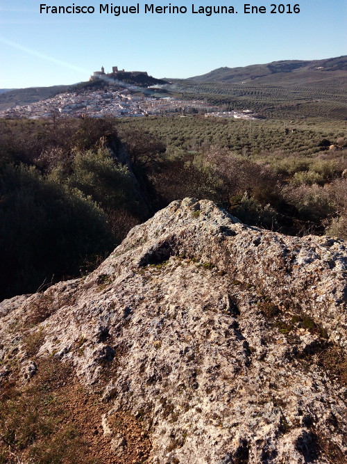 Atalaya de San Marcos - Atalaya de San Marcos. Vistas hacia Alcal la Real