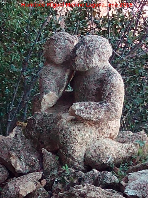 Casa Cueva Tallada del Tajo del Hacha - Casa Cueva Tallada del Tajo del Hacha. Escultura