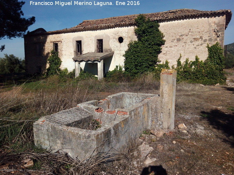 Lavadero de los Baos - Lavadero de los Baos. Lavadero y cortijo al fondo