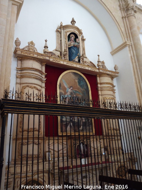 Catedral de Baeza. Capilla de San Roque - Catedral de Baeza. Capilla de San Roque. 