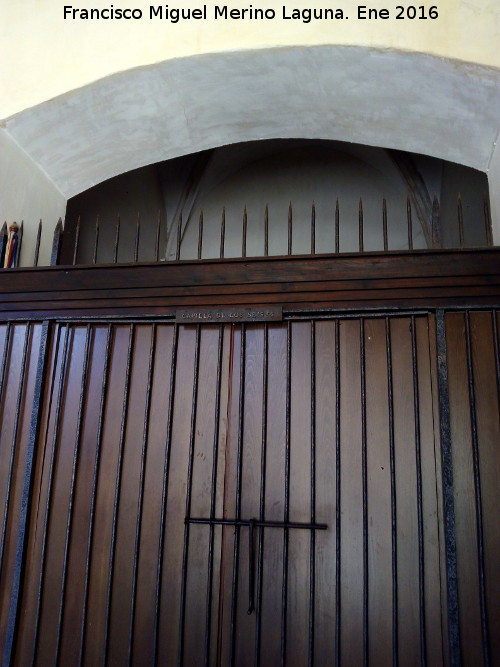 Catedral de Baeza. Capilla de los Seises - Catedral de Baeza. Capilla de los Seises. 