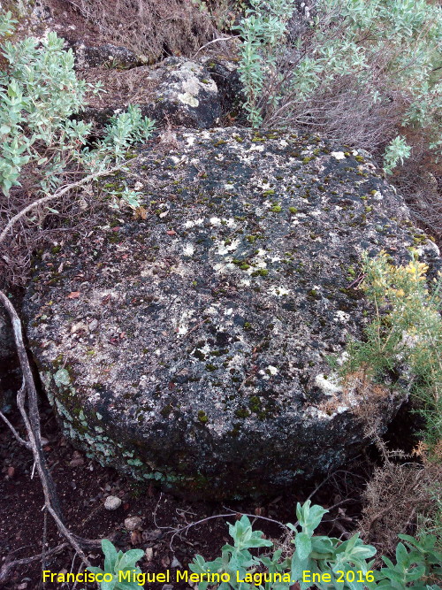 Cantera piedras de molino del Caballo - Cantera piedras de molino del Caballo. Piedra de molino