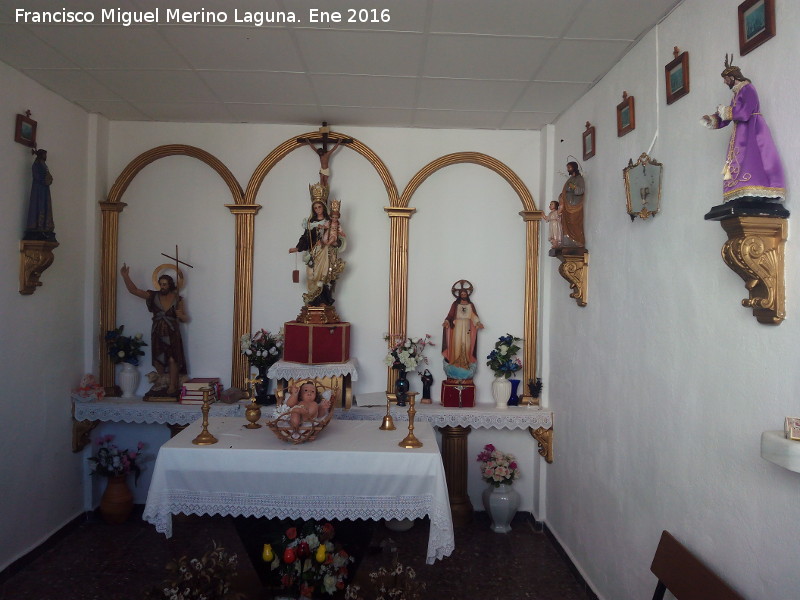 Ermita de la Virgen del Carmen - Ermita de la Virgen del Carmen. Interior