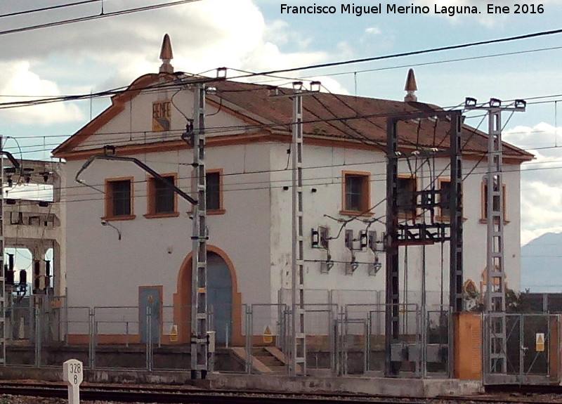 Subestacin Elctrica de Renfe de Jabalquinto - Subestacin Elctrica de Renfe de Jabalquinto. 