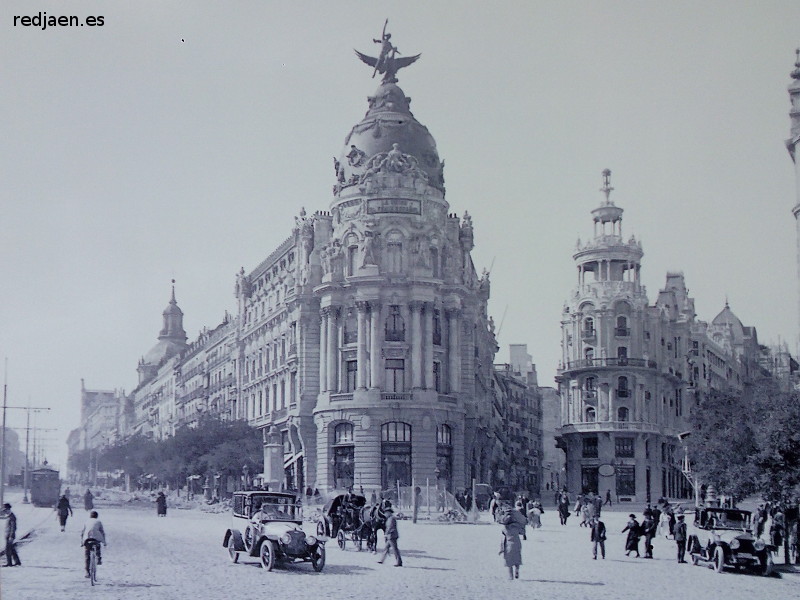 Calle de Alcal - Calle de Alcal. 1920 foto de Antonio Linares Arcos