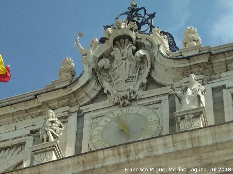 Palacio Real - Palacio Real. Reloj