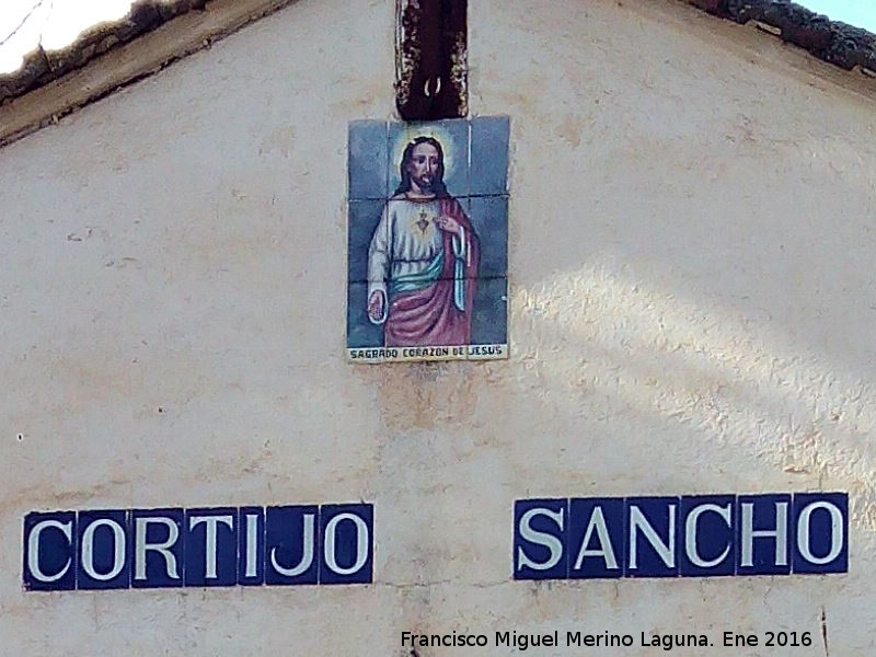 Cortijo Sancho - Cortijo Sancho. Sagrado Corazn de Jess