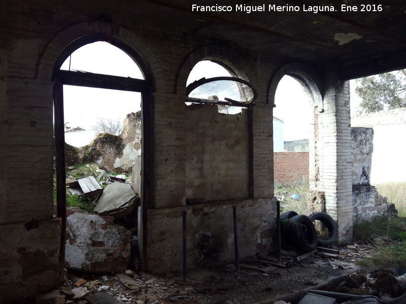 Casera del Puente - Casera del Puente. Arcos del interior