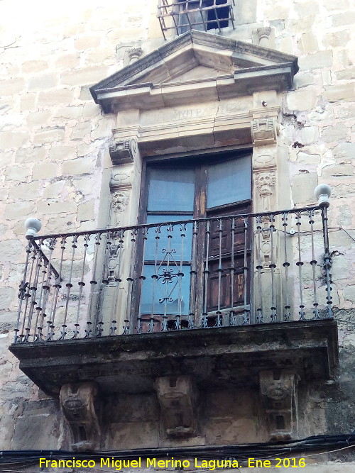 Casa de la Calle Nueva n 26 - Casa de la Calle Nueva n 26. Balcn