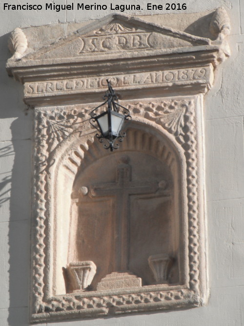 Hornacina de la Cruz de Piedra - Hornacina de la Cruz de Piedra. 