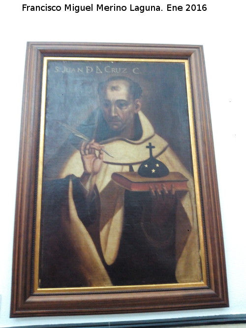Monasterio de la Santsima Trinidad - Monasterio de la Santsima Trinidad. San Juan de la Cruz. Annimo 1754. Museo de San Juan de la Cruz - beda