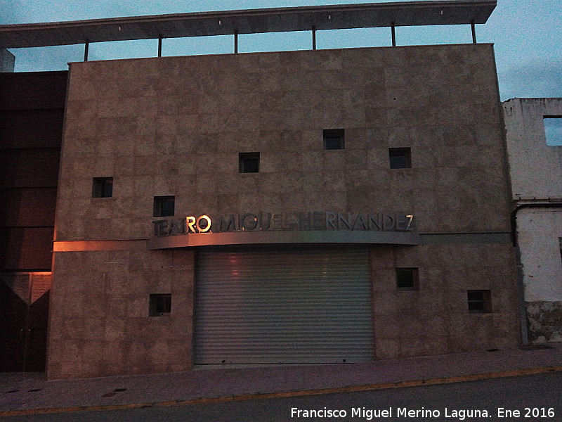 Teatro Miguel Hernndez - Teatro Miguel Hernndez. 