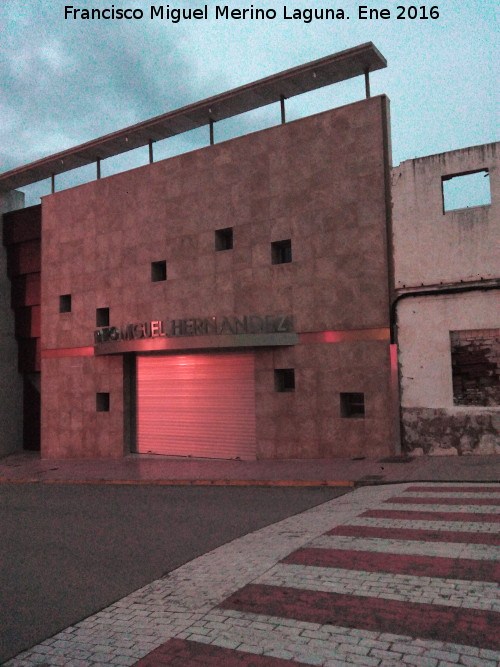 Teatro Miguel Hernndez - Teatro Miguel Hernndez. 