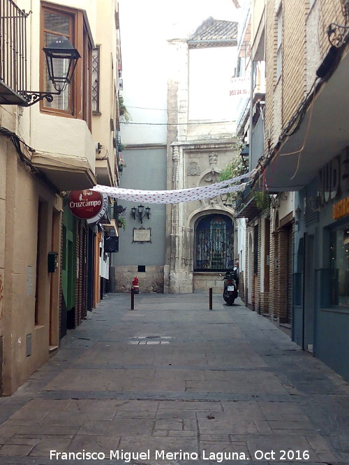Calle Reja de la Capilla - Calle Reja de la Capilla. 