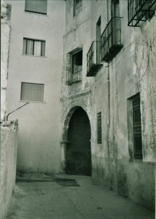 Calle Muralla - Calle Muralla. Foto antigua IEG