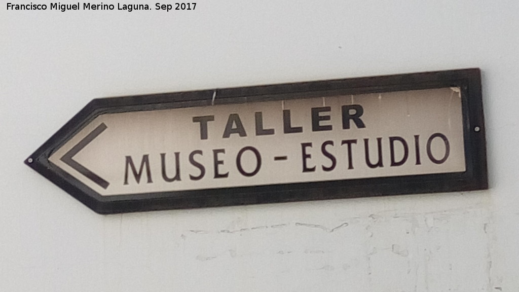 Taller Museo Estudio del pintor Francisco Poyato - Taller Museo Estudio del pintor Francisco Poyato. Cartel