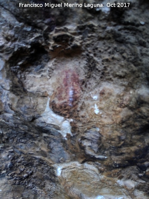 Pinturas rupestres de la Cueva del Fraile I - Pinturas rupestres de la Cueva del Fraile I. Barras