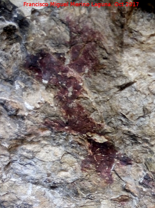 Pinturas rupestres de la Cueva del Fraile I - Pinturas rupestres de la Cueva del Fraile I. Y