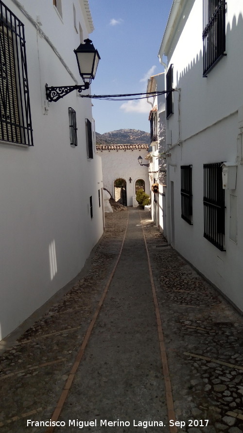 Mirador de la Villa - Mirador de la Villa. Callejn que da acceso al mirador