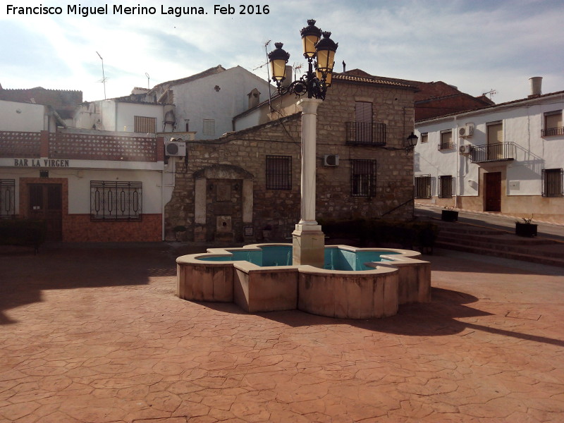 Plaza de la Villa - Plaza de la Villa. Con sus fuentes