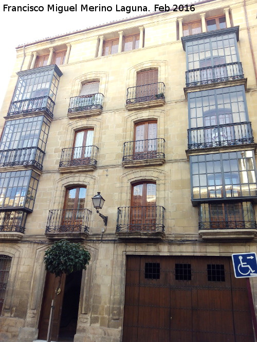 Edificio de la Calle Ancha n 11 - Edificio de la Calle Ancha n 11. Fachada