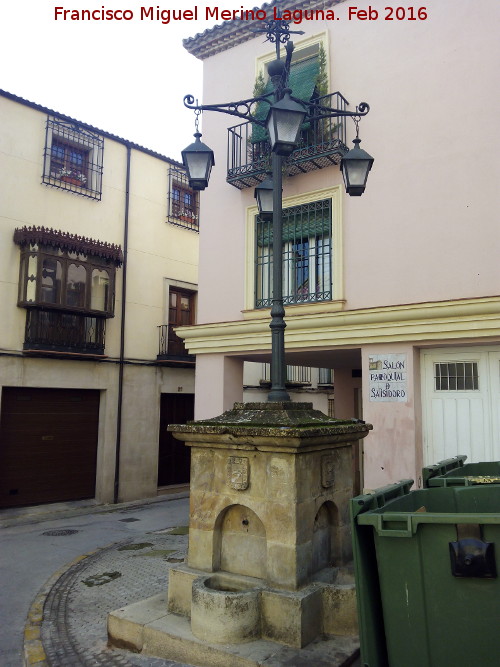 Fuente de la Calle Cronista Muro - Fuente de la Calle Cronista Muro. 